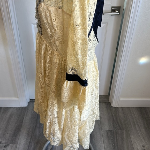 Free People Cream Lace Dress - Picture 9 of 10